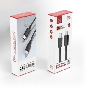 1M Usb-C To Lightning Cable (Black)