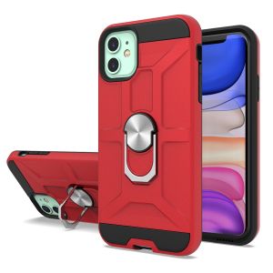 Magnetic Ring Case For Iphone 12/12 Pro Red