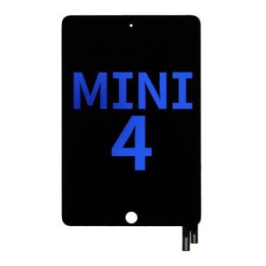 LCD Assembly With Digitizer Compatible For IPad Mini 4 (Sleep / Wake Sensor Flex Pre-Installed) (Aftermarket Pro) (Black)