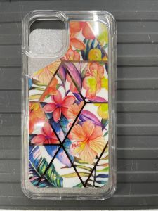 For Apple iPhone 11 Pro Max Case - Clear Flower
