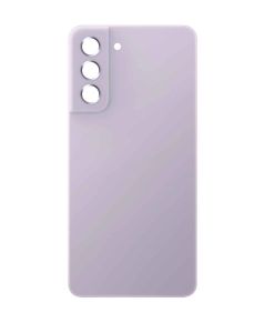 Premium Back Cover Glass With Camera Lens For Samsung S21 FE - Lavender