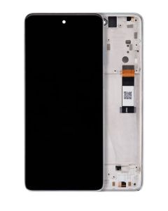 FOG LCD Assembly with Frame for Moto G Stylus 5G (XT2215-4 / 2022) - Steel Blue