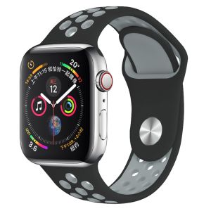 Watch Bands 38/40/41  Black Inner Grey