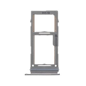 Single Sim Card Tray for SAM S10 / S10 Plus / S10e - Prism Black