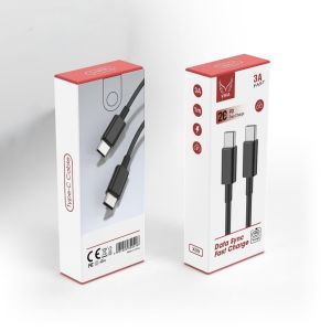 1M Usb-C To Type-C Cable (Black)