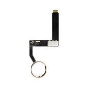 Home Button with Flex for IPD Pro 9.7" - Gold