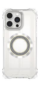 Magnetic Phone Holder for MagSafe Wireless Inner Diamond - Silver