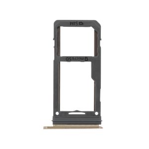 Single Sim Card Tray for SAM S8 / S8 Plus - Maple Gold