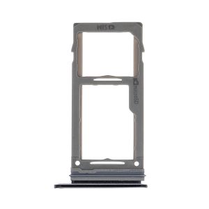 Single Sim Card Tray for SAM S9 / S9 Plus - Midnight Black