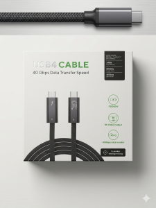 Type-C To C Cable - Black