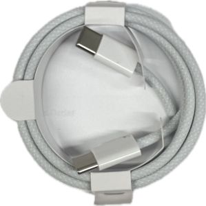 IPhone 15 USB-C Charger Cable 60W WHITE (LOOSE)