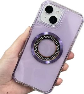 Magnetic Phone Holder for MagSafe Wireless Inner Diamond - Purple