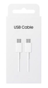 USB-Type-C To Type-C Cable (White)