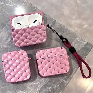Fashion Silicon Diamond Case For Airpod 3rd Gen  - Hot Pink