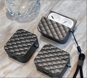 Fashion Silicon Diamond Case For Airpod 2nd Gen  - Black