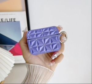 Luxury Fashion Silicon Diamond Case Airpod Pro/Pro 2nd Gen - Purple