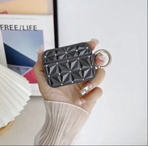 Luxury Fashion Silicon Diamond Case Airpod Pro/Pro 2nd Gen - Black