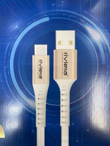 5FT [USB - Type C PD] - White w Golden Shell (20)