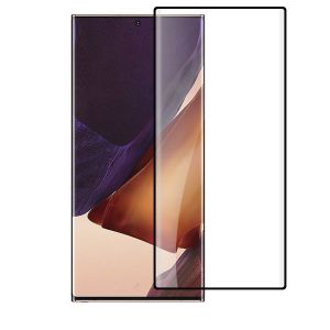 For Samsung Galaxy S22 Ultra Premium Screen Tempered Designed To Allow Full Functionality With Cover On - Black Edged