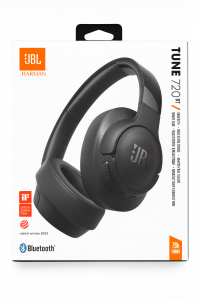 JBL TUNE 720BT (HEADPHONES) (BT / BLACK) - (BLACK)