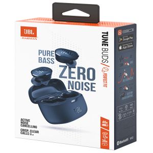 JBL Tune Buds - True Wireless Noise Cancelling Earbuds (BLUE)