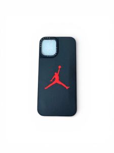 Jordan Logo Middle Black Character Case For iPhone 16 - R