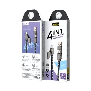100W 4IN1 Usb Cable Fast Charge 
