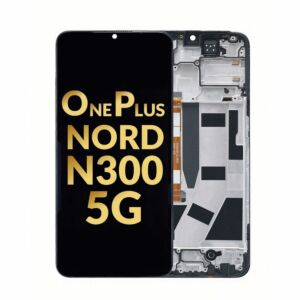 Refurbished LCD Assembly with Frame For OnePlus Nord N300 5G - All Colors