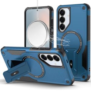 For Samsung s26 Sturdy Bracket Kickstand Magnetic Hybrid - Blue