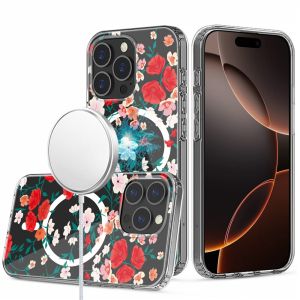For iPhone 16 Pro Max 6.9 inch Thick Hybrid Design Cover Case - E