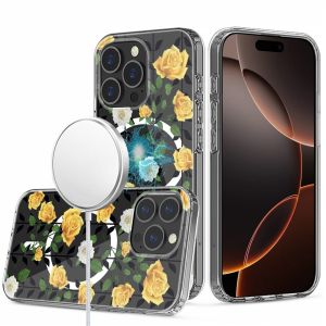 For iPhone 16 Pro Max 6.9 inch Thick Hybrid Design Cover Case - H