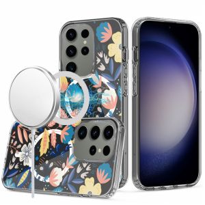 For Samsung Galaxy s24 Plus Thick Hybrid Design Cover Case - D
