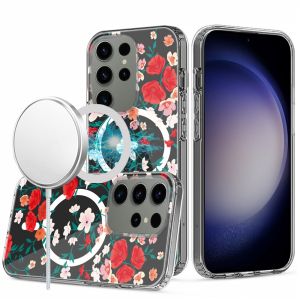 For Samsung Galaxy s24 Plus Thick Hybrid Design Cover Case - E