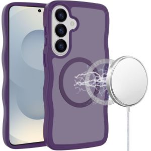 For Samsung s26 Plus Grip Hand Magnetic Ring HQ Hybrid - Dark Purple