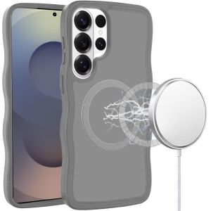 For Samsung s26 Ultra Grip Hand Magnetic Ring HQ Hybrid - Grey