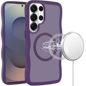 For Samsung s26 Ultra Grip Hand Magnetic Ring HQ Hybrid - Dark Purple