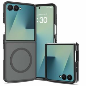 For Samsung Z Fold 8 Ultra Utter Tough Metal Ring Movable Camera Window Hybrid Case Cover - Cosmic Orange