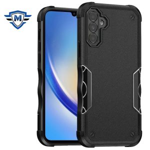 For Samsung A15 5G METKASE Exquisite Tough Shockproof Hybrid Case Cover in Premium Slide-Out Package - Black
