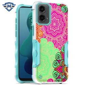 For Motorola Moto G 5G 2024 METKASE Premiuma A Exquisite Design Hybrid in Slide-Out Package - Mandala