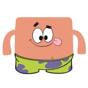 Spongebob - Patrick Little Hands Case Cover for iPad 7/8/9 (10.2) " Nickelodeon Authorized licensed product "