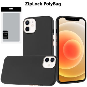 [PolyBag] For iPhone 16 Pro Max 6.9 inch Classy Slick Chromed Around Hybrid - Black