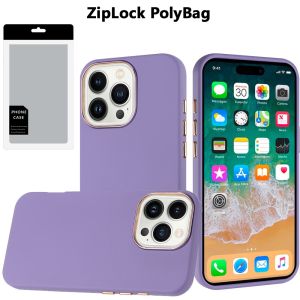 [PolyBag] For iPhone 16 Pro Max 6.9 inch Classy Slick Chromed Around Hybrid - Dark Purple