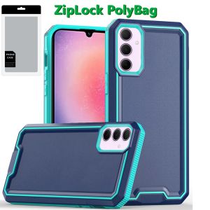 [PolyBag] For Samsung Galaxy A26 Rank Tough Strong Modern Fused Hybrid - Blue