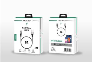 Thunder-Braided Super Fast Cable USB  To Type-C (1M)