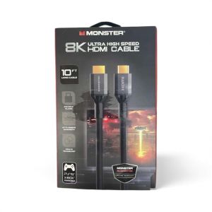 Monster 10' HDMI Video Cable, Male to Male, Black