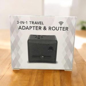3IN1 Travel Adapter & Router