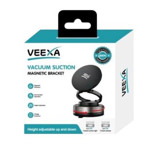 Veexa Car Holder Magnetic Bracket Vaccum Suction Magnetic Bracket 360 Rotatable Use (VXA-HDR003)