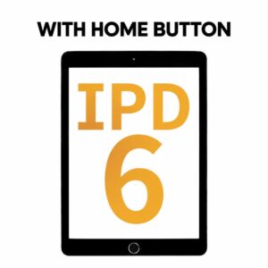 Digitizer Compatible For iPad 6 (2018) (Premium Plus)(With Home Button)(Black)