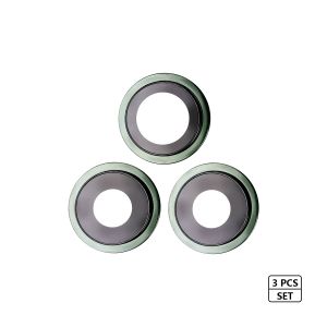 Premium Back Camera Lens with Bracket & Bezel for IP 11 Pro / 11 Pro Max - Green (3 Pcs Set)
