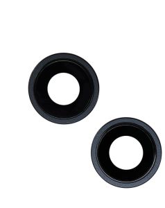 Premium Back Camera Lens with Bracket & Bezel for IP 14 / 14 Plus - Midnight (2 Pcs Set)